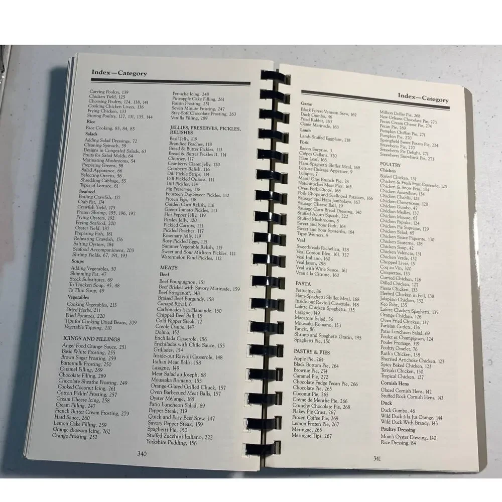 vintage cookbook La Bonne Cuisine New Orleans restaurants recipes spiral bound